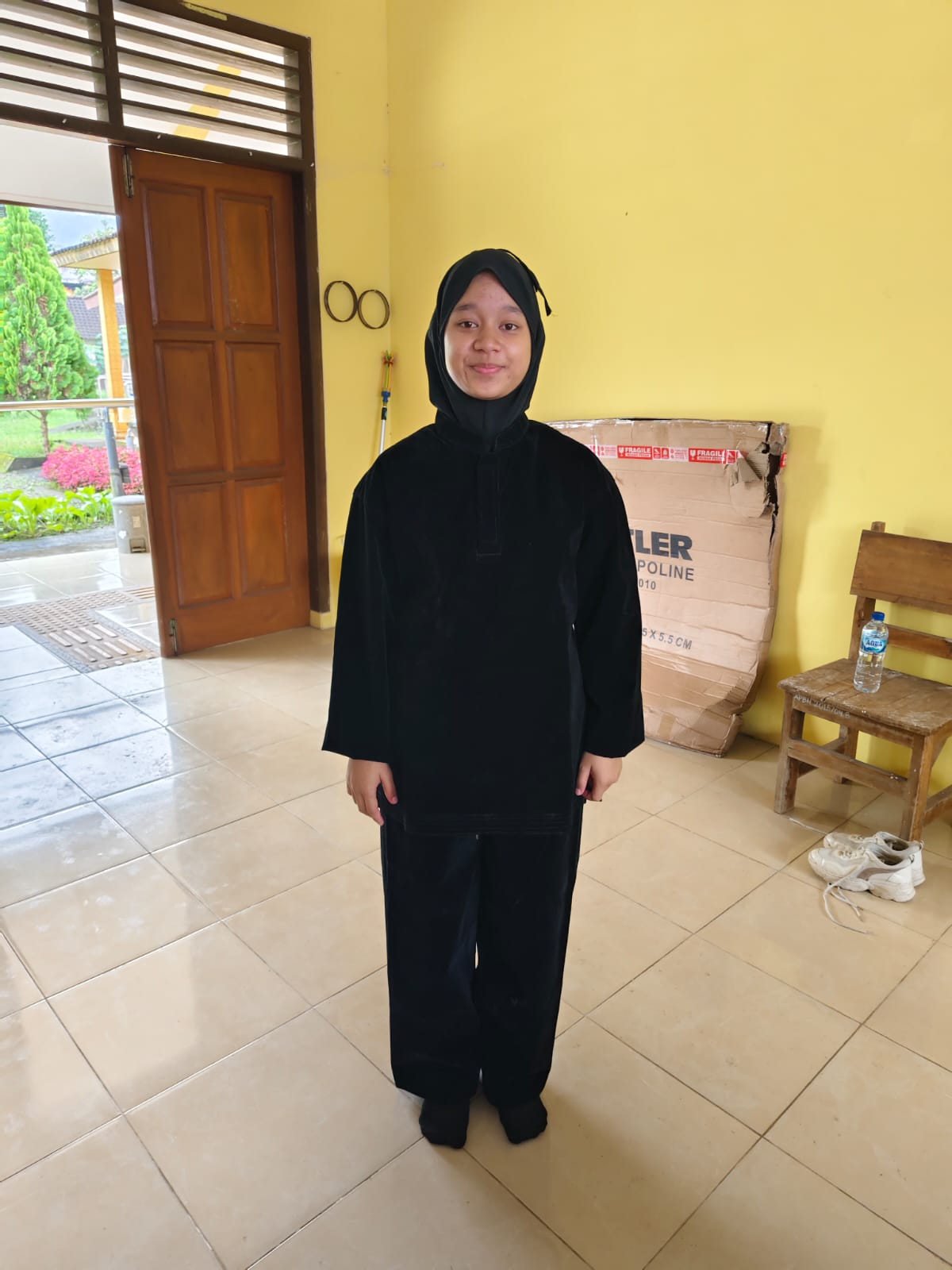 Erlinda Callista Azaria, siswa dengan segudang prestasi  dari SLB Negeri Kampak Trenggalek.