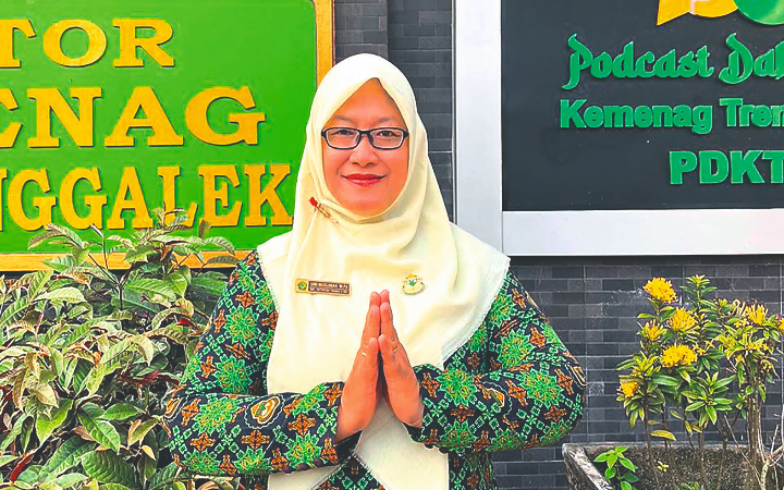 Ketua IGRA Kabupaten Trenggalek Umi Muslimah