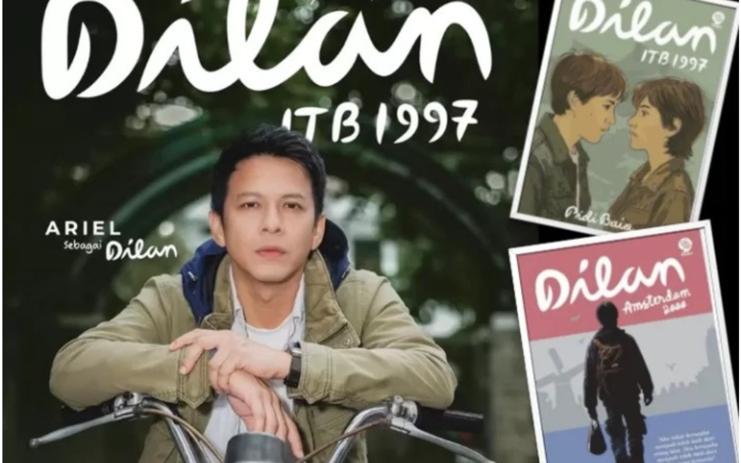 Ariel NOAH bakal jadi Dilan versi dewasa! Siap-siap nostalgia bareng kisah cinta legendaris yang balik lagi ke layar lebar.(PINTEREST)