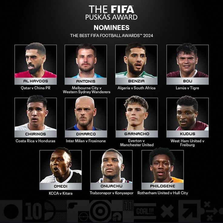 Penghargaan FIFA Pusk&aacute;s Award 2025 kembali menarik perhatian pecinta sepak bola dunia dengan deretan gol spektakuler yang bersaing menjadi yang terbaik. Pinterest