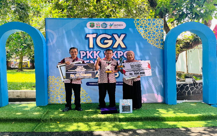 Desa Gading meriah juara II dalam program DASI EMAS Pemkab Trenggalek, Sabtu ( 6/12/2025).