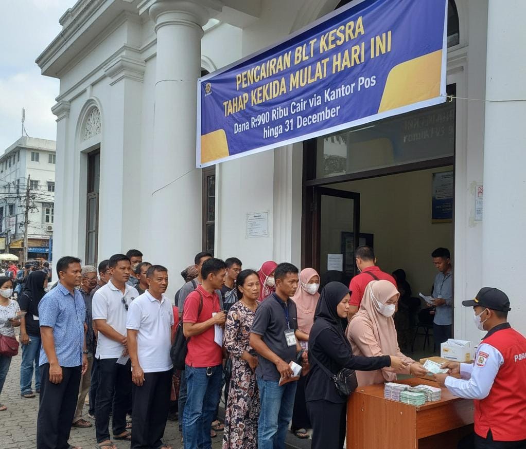 Pencairan BLT Kesra Tahap Kedua Mulai Hari Ini, Dana Rp900 Ribu Cair via Kantor Pos hingga 31 Desember