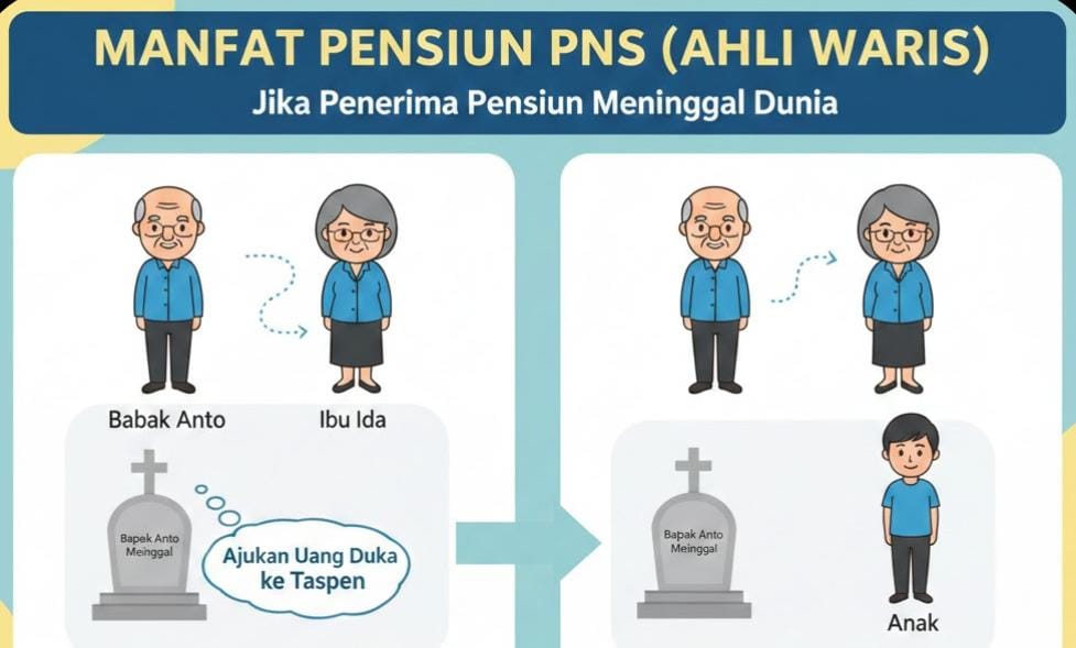 Manfaat Penerima Pensiun PNS Meninggal Dunia: Uang Duka hingga Pensiun Janda, Ini Penjelasan Lengkap dari Taspen