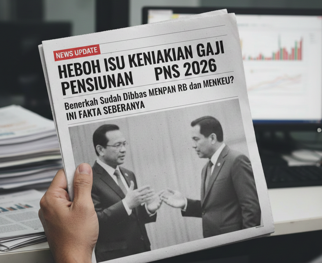 Heboh Isu Kenaikan Gaji Pensiunan PNS 2026, Benarkah Sudah Dibahas Menpan RB dan Menkeu? Ini Fakta Sebenarnya