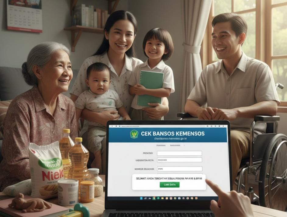 KH dan BPNT Januari 2026 Dipastikan Cair, Ini Cara Cek Nama Penerima Bansos Kemensos Lewat HP