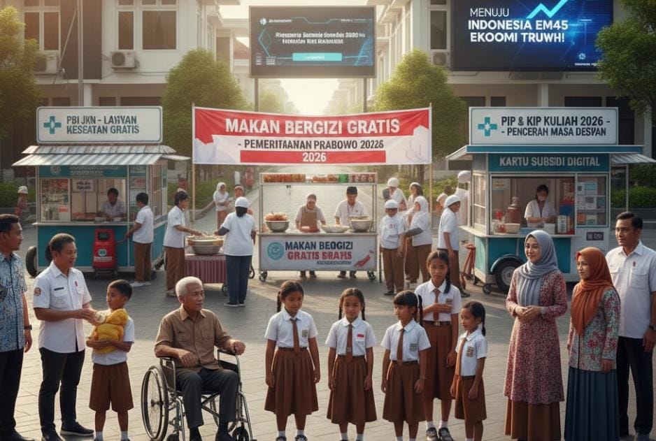 10 Bansos Andalan Pemerintahan Prabowo 2026, Ada Bantuan Bulanan Rp1,4 Juta yang Mulai Cair Januari