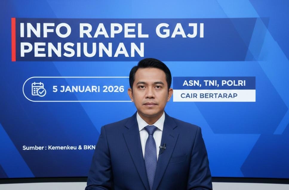 Resmi! Rapel Gaji Pensiunan 2026 Cair Mulai 5 Januari, Ini Jadwal Lengkap dan Cara Cek Nominal ASN, TNI, Polri