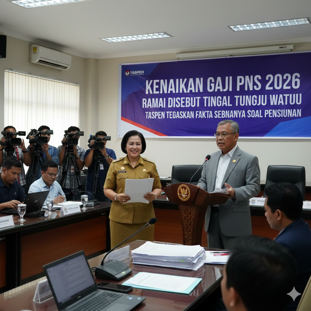 Kenaikan Gaji PNS 2026 Ramai Disebut Tinggal Tunggu Waktu, TASPEN Tegaskan Fakta Sebenarnya Soal Pensiunan