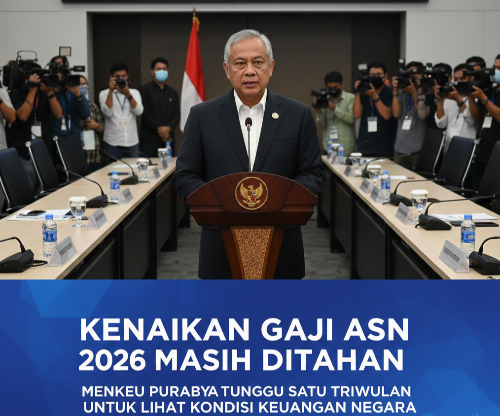 Kenaikan Gaji ASN 2026 Masih Ditahan, Menkeu Purbaya Tunggu Satu Triwulan untuk Lihat Kondisi Keuangan Negara