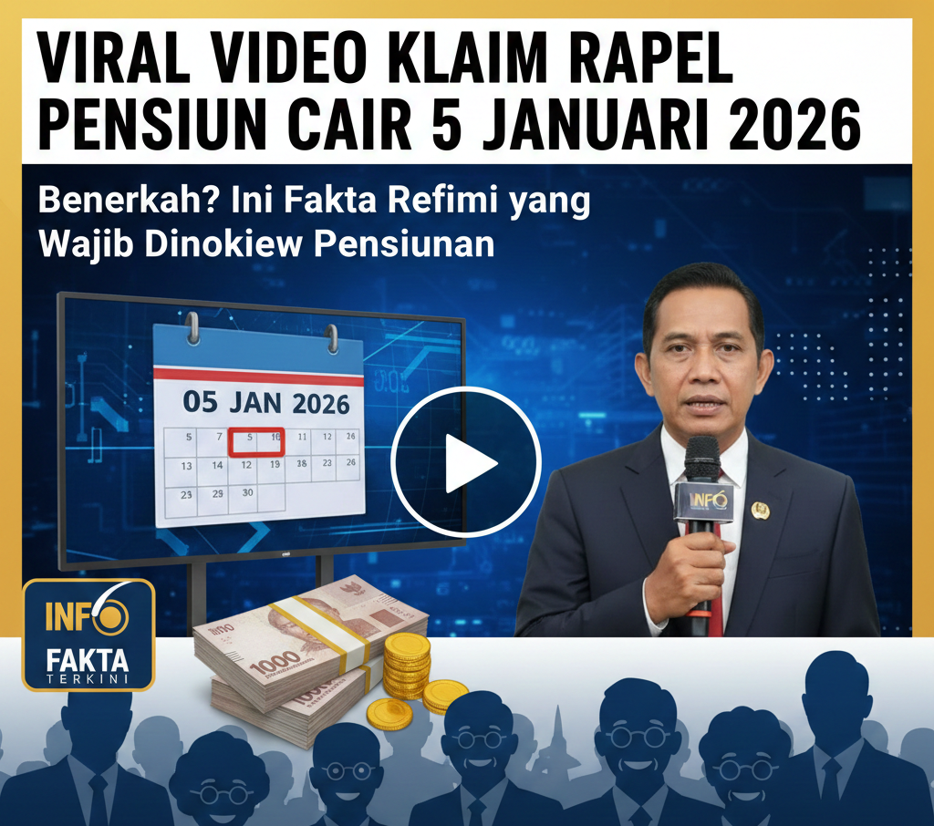 Viral Video Klaim Rapel Pensiun Cair 5 Januari 2026, Benarkah? Ini Fakta Resmi yang Wajib Diketahui Pensiunan