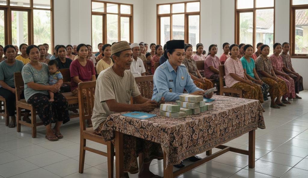 BLT Kesra Rp900.000 Cair, Ribuan Warga Sumedang Rela Antre Berjam-jam, Ini Jadwal dan Data Lengkap Penerimanya