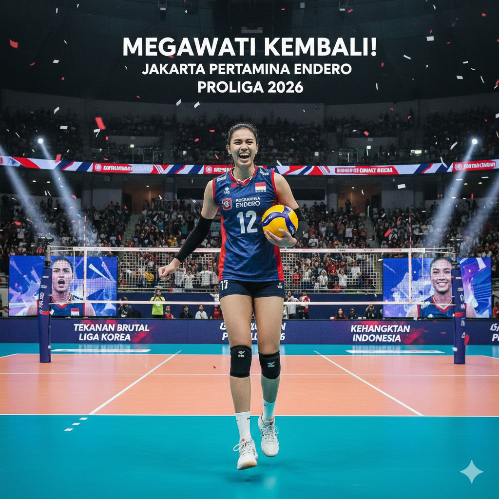 Megawati Hangestri Kembali ke Jakarta Pertamina Enduro di Proliga 2026, Bongkar Tekanan Brutal Liga Korea vs Indonesia