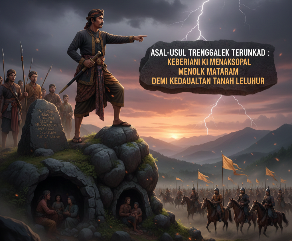 Asal-usul Trenggalek Terungkap: Keberanian Ki Ageng Menaksopal Menolak Mataram demi Kedaulatan Tanah Leluhur