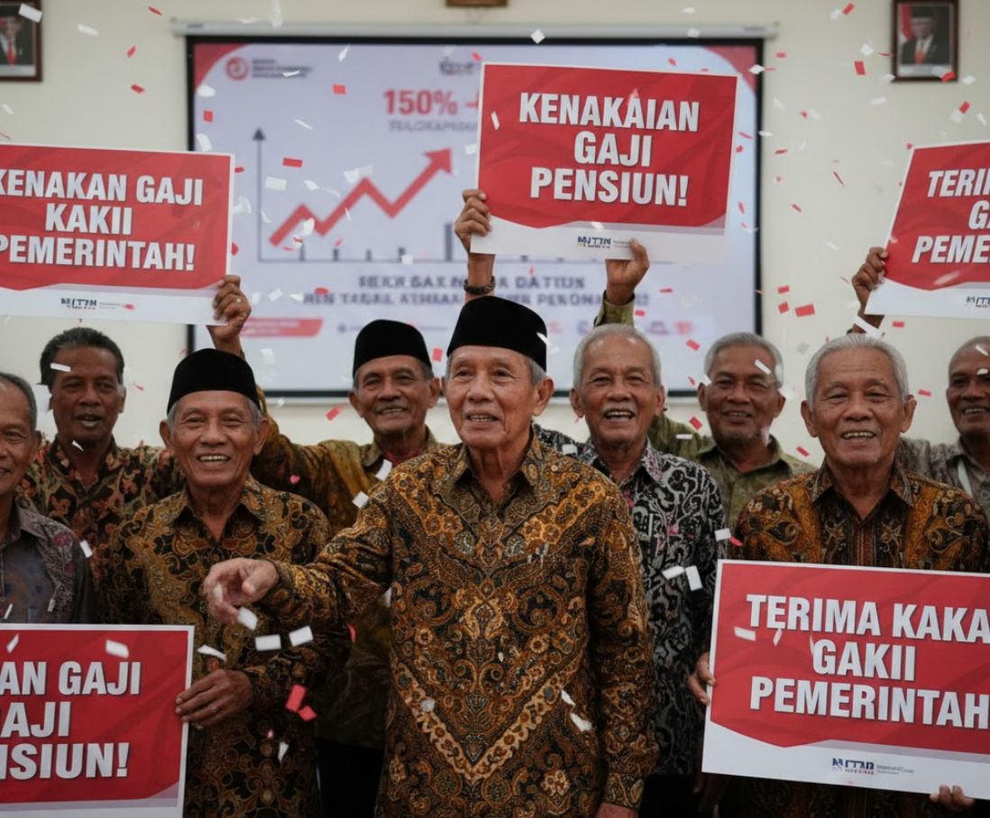 Kabar Kenaikan Gaji Pensiunan PNS 2025 Naik 12 Persen Viral, TASPEN Kediri dan Pemerintah Beri Penegasan Resmi