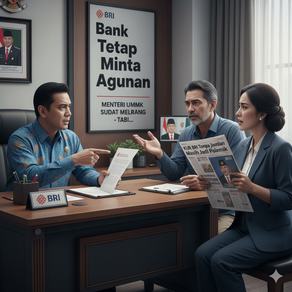 KUR BRI Tanpa Jaminan Masih Jadi Polemik, Ini Alasan Bank Tetap Minta Agunan Meski Menteri UMKM Sudah Melarang