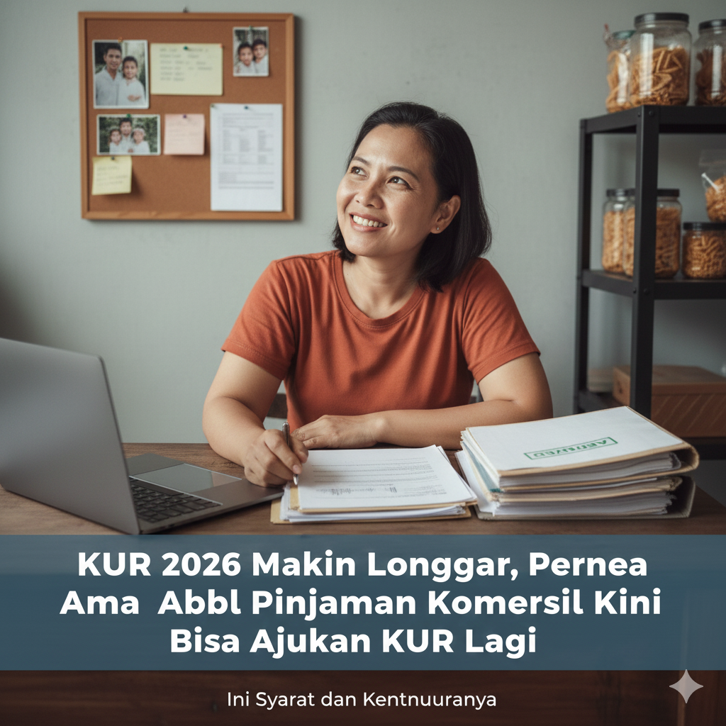 KUR 2026 Makin Longgar, Pernah Ambil Pinjaman Komersil Kini Bisa Ajukan KUR Lagi, Ini Syarat dan Ketentuannya