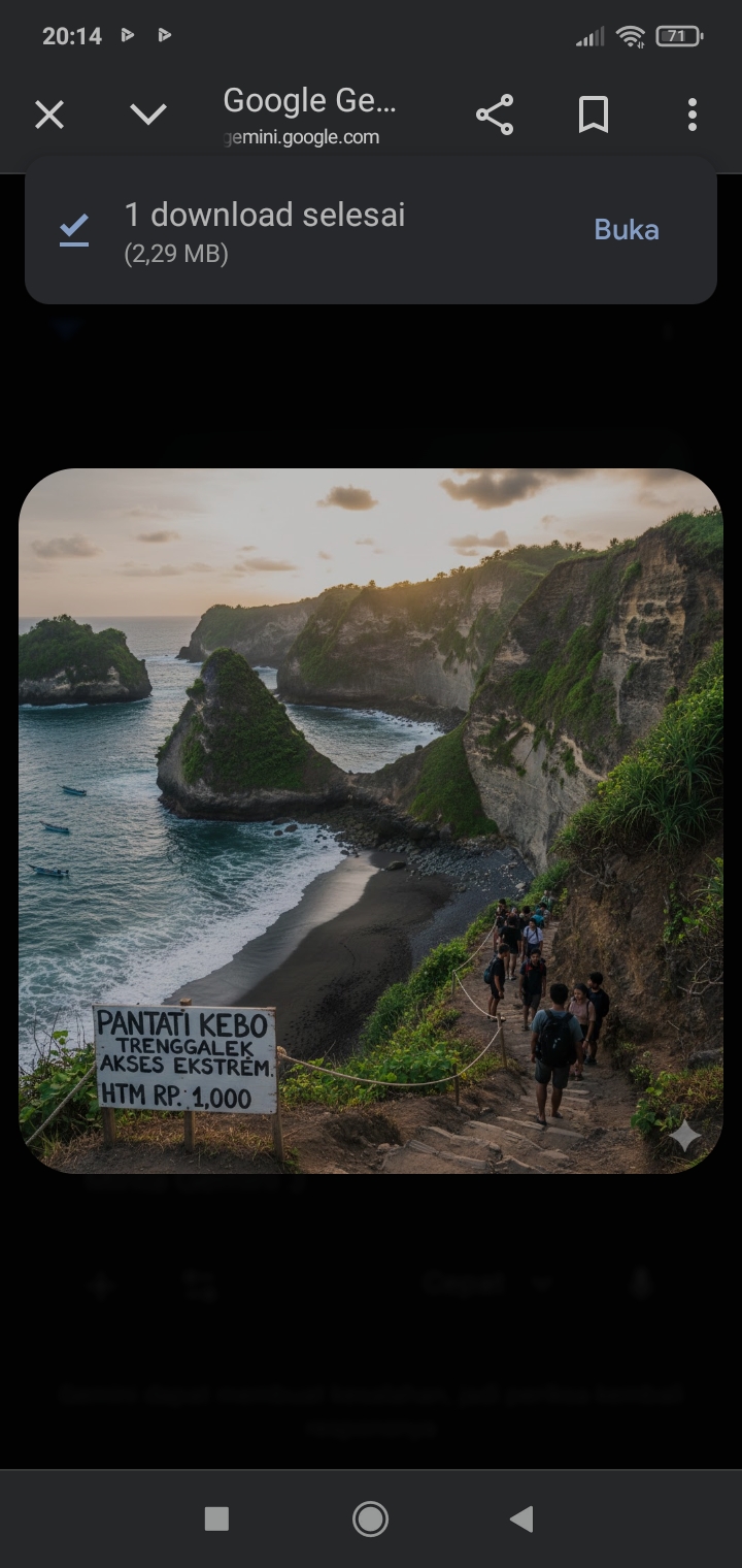 Pantai Kebo Trenggalek Viral Dua Tahun Terakhir, Akses Ekstrem hingga HTM Murah Jadi Sorotan Wisatawan