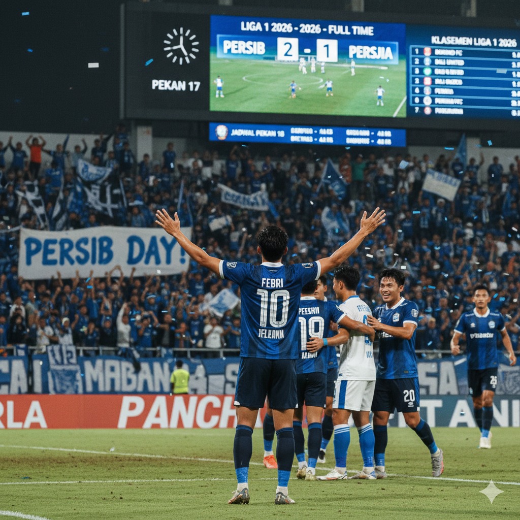 Hasil Liga 1 2026 Pekan 17 Lengkap: Persib Tumbangkan Persija, Klasemen Liga 1 2026 Memanas hingga Jadwal Pekan 18
