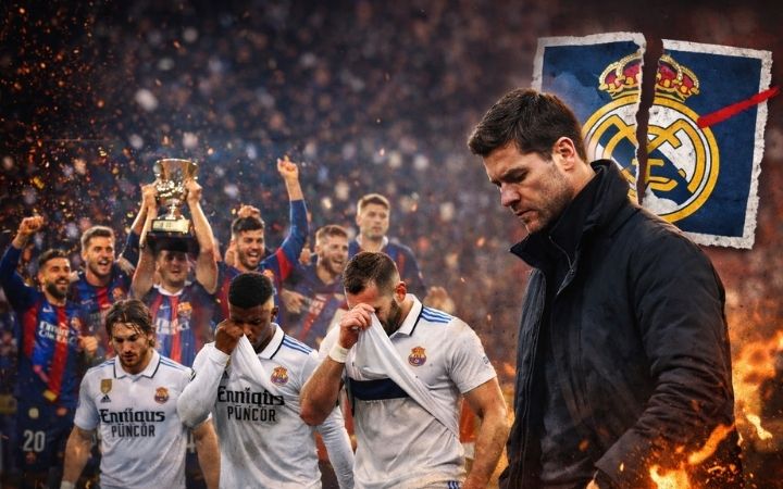 Final Piala Super Spanyol Jadi Mimpi Buruk Real Madrid, Kalah dari Barcelona dan Xabi Alonso Kehilangan Jabatan.