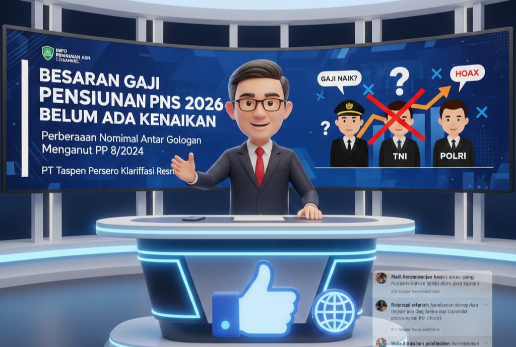 Viral Isu Rapel dan Kenaikan Pensiun 2026 Usai Pernyataan OJK, TASPEN Kediri Tegaskan Belum Ada Keputusan Pemerintah