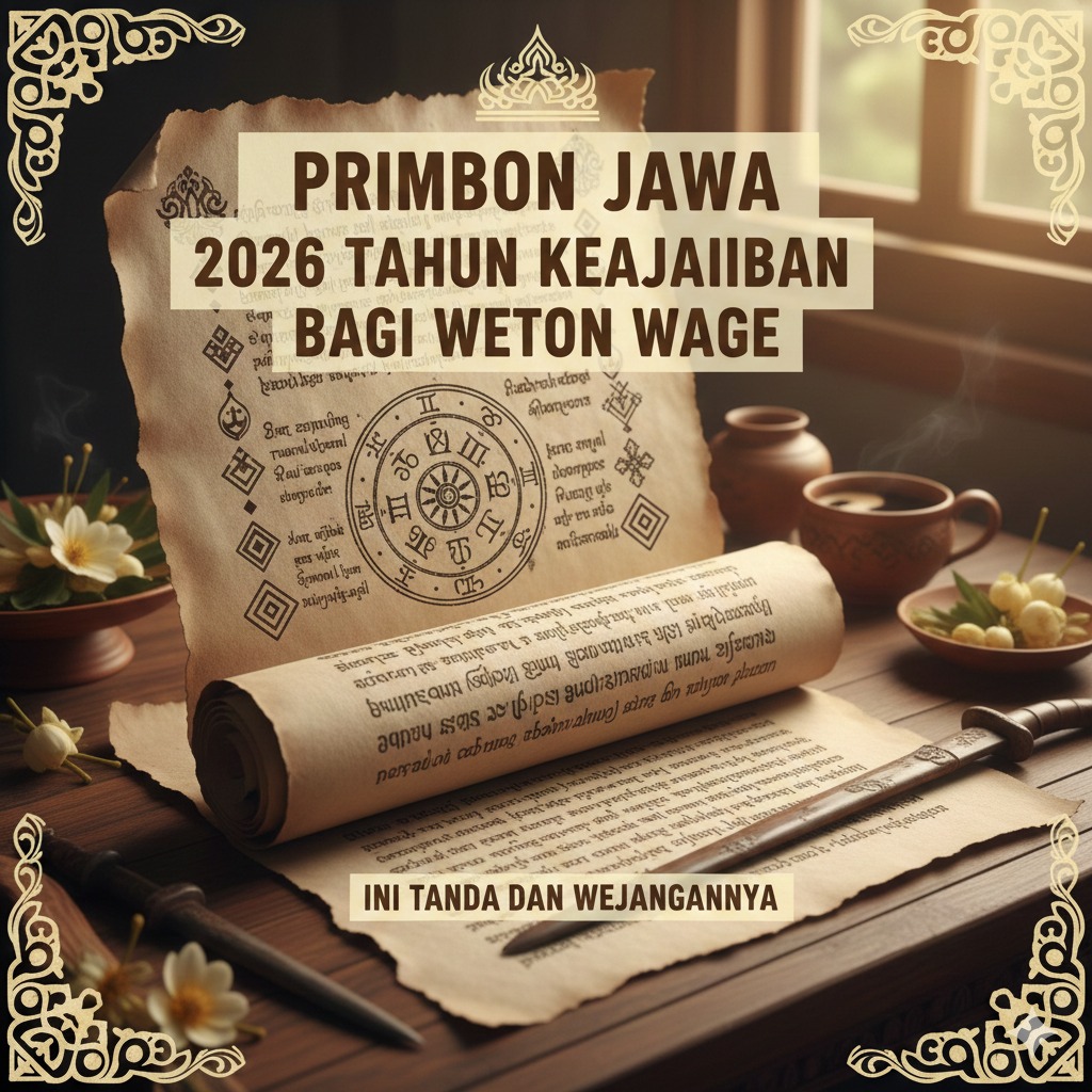 Primbon Jawa Sebut 2026 Tahun Keajaiban bagi Weton Wage, Ini Tanda dan Wejangannya