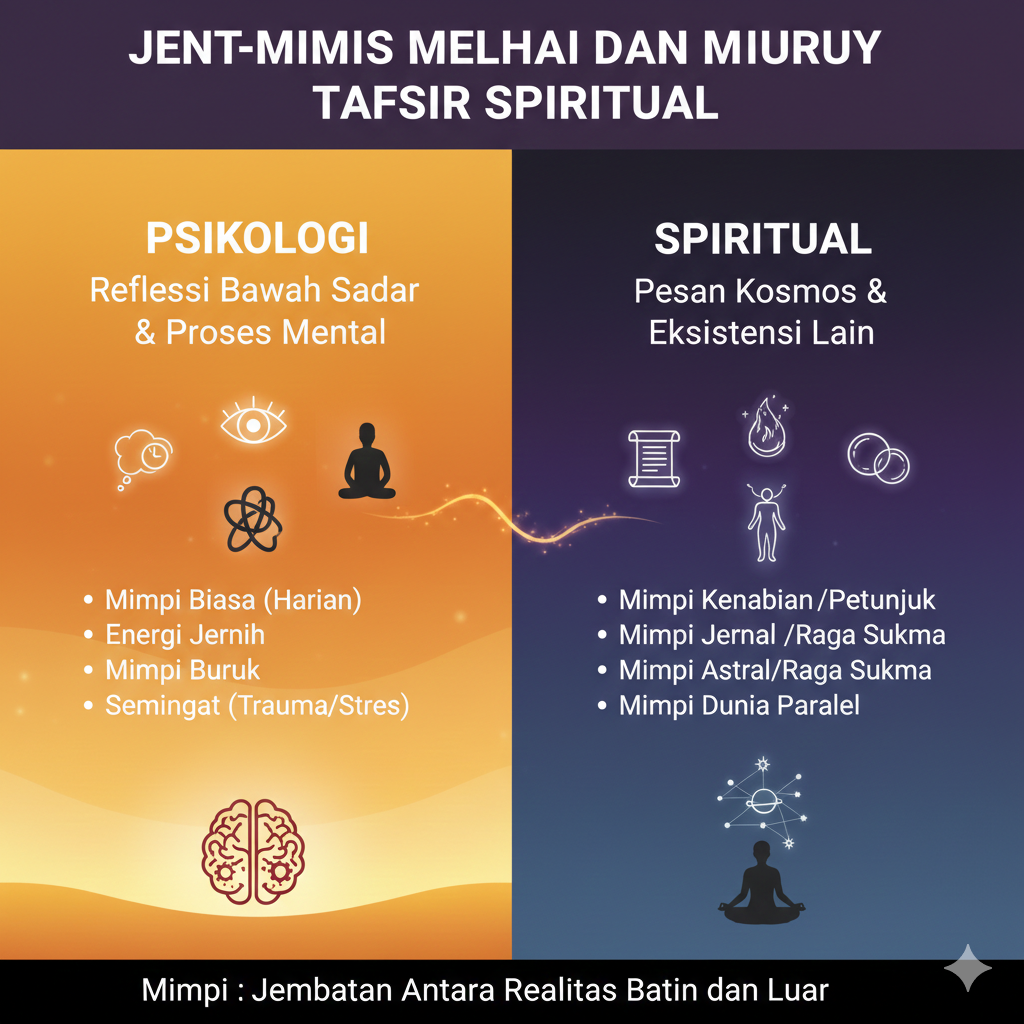 Jenis-Jenis Mimpi dan Artinya Menurut Psikologi dan Spiritual: Dari Mimpi Biasa hingga Dunia Paralel