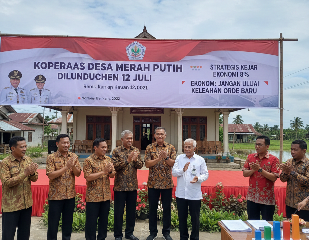 Diluncurkan 12 Juli, Koperasi Desa Merah Putih Dinilai Strategis Kejar Pertumbuhan Ekonomi 8 Persen, Ekonom Ingatkan Jangan Ulangi Kesalahan Orde Baru