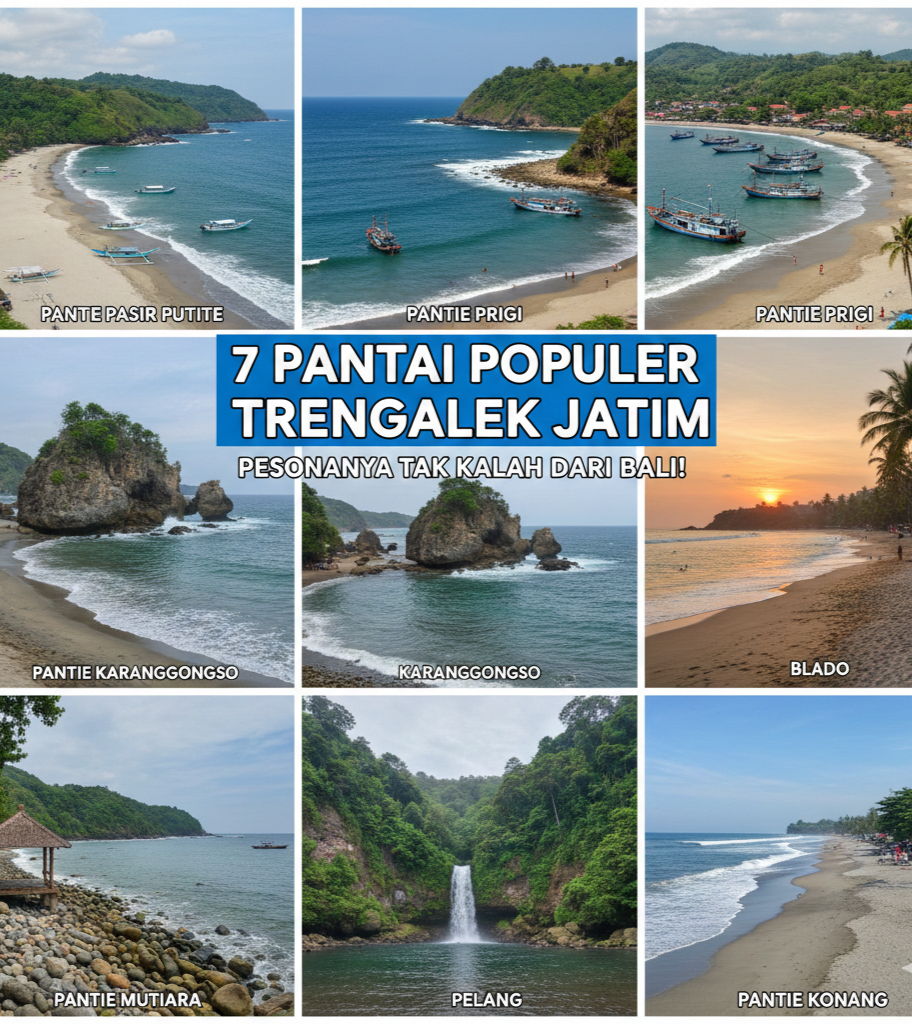 7 Pantai Populer di Trenggalek Jawa Timur, Pesonanya Disebut Tak Kalah Indah dari Bali