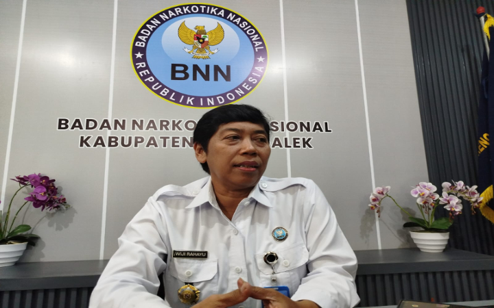 Kepala BNNK Trenggalek, AKBP Wiji Rahayu.