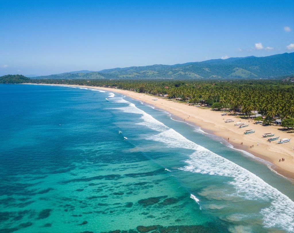 Viral di FYP, Jalur Lintas Selatan Tulungagung&ndash;Trenggalek Ternyata Punya View Pantai Gemah dari Atas Tebing yang Bikin Takjub