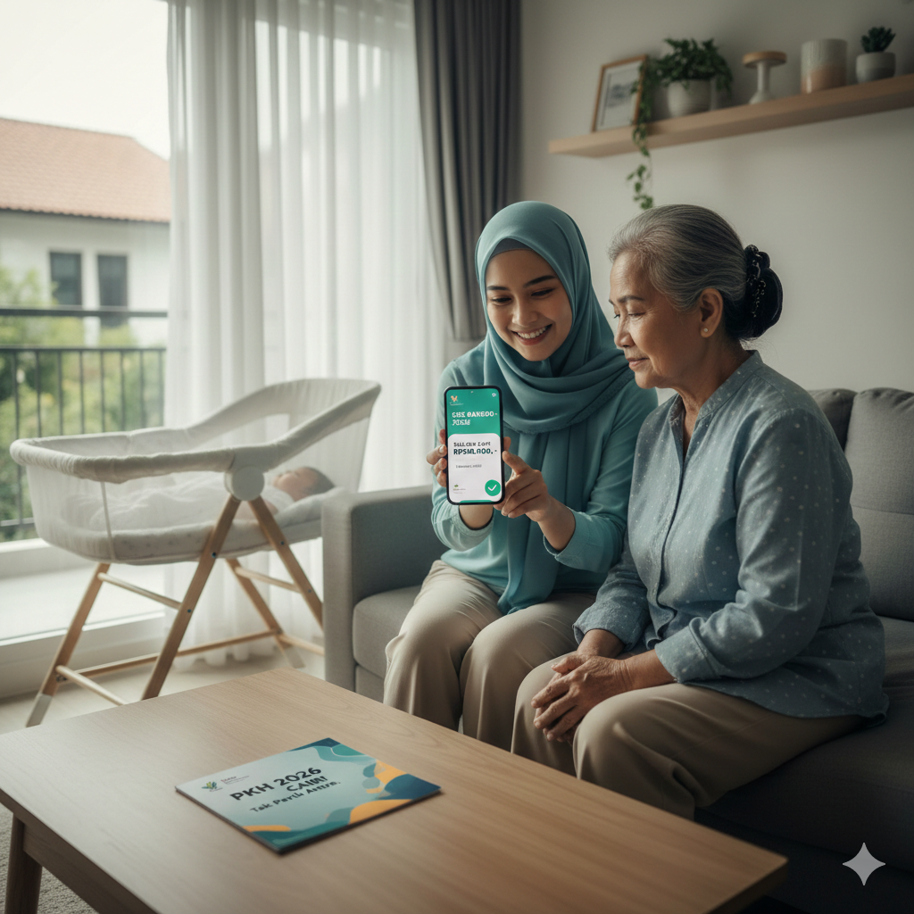 PKH 2026 Mulai Cair Bertahap Januari Ini, Kemensos Ingatkan KPM Tak Perlu Antre: Ini Cara Cek Saldo PKH 2026 via HP