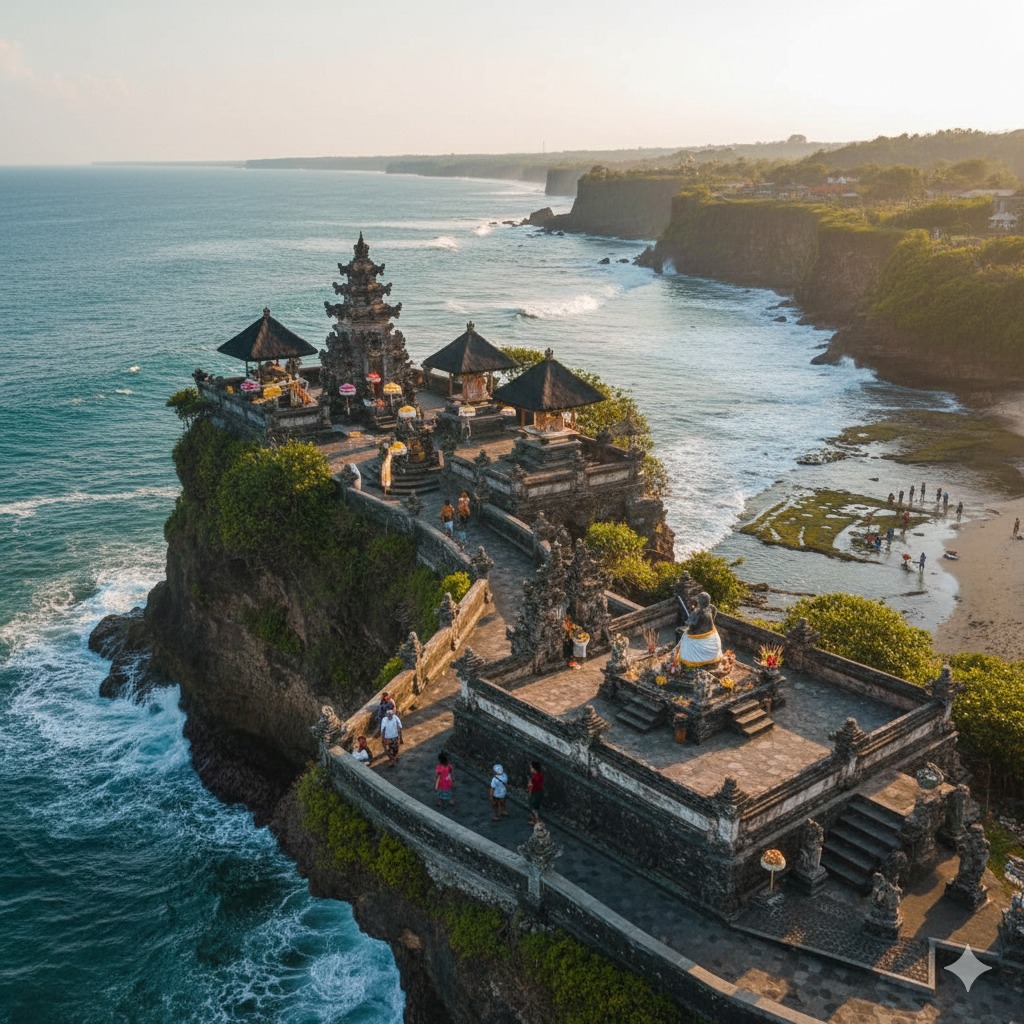 Pantai Ngobaran Gunungkidul, Wisata Unik dengan Pura, Candi Kejawen, hingga Petilasan Prabu Brawijaya V dalam Satu Kawasan