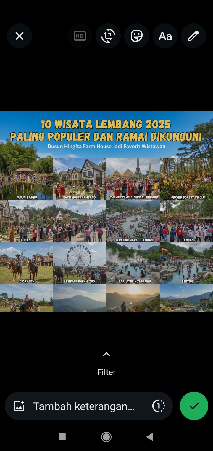 10 Wisata Lembang 2025 Paling Populer dan Ramai Dikunjungi, Dusun Bambu hingga Farm House Jadi Favorit Wisatawan