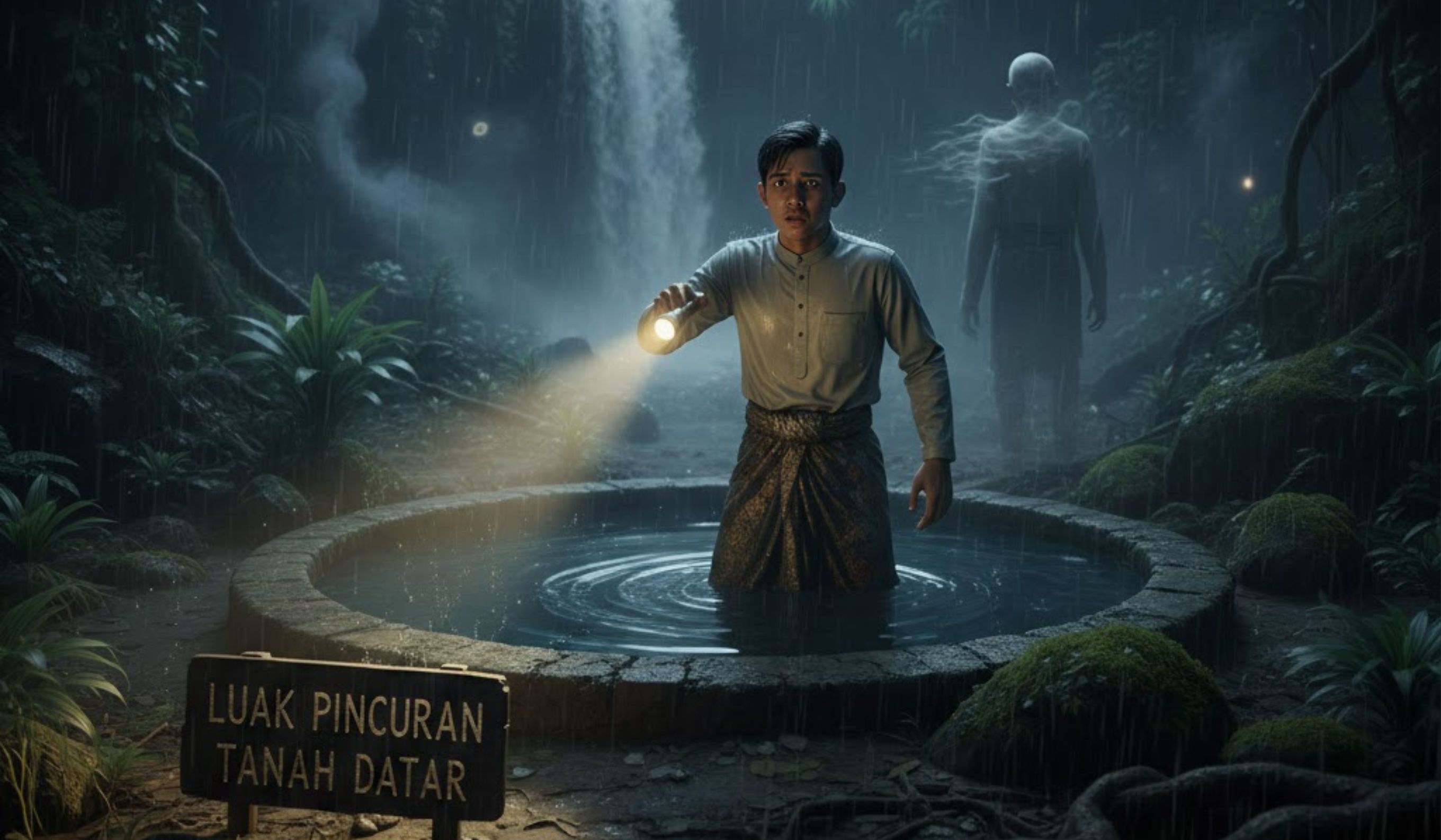 Kisah horor Luak Pincuran Tanah Datar, pengalaman mistis salat berjamaah yang berujung terjebak alam gaib dan membuat warga geger.