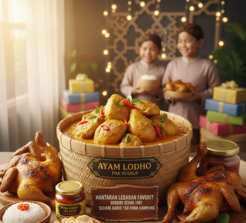 Ayam Lodho Pak Yusuf Trenggalek Jadi Hantaran Lebaran Favorit, Berdiri Sejak 1987, Sehari Habis 150 Ayam Kampung