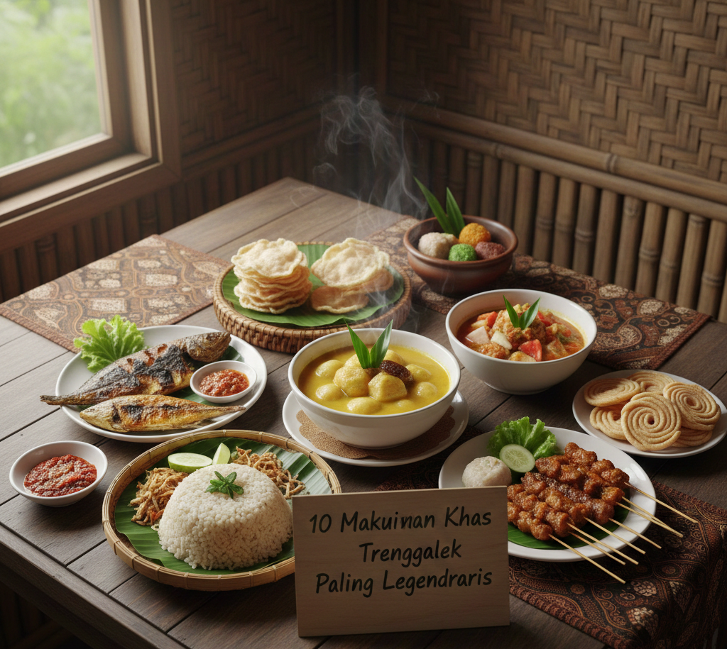 10 Makanan Khas Trenggalek Paling Legendaris, Dari Sarabbah Hangat hingga Ikan Asap Prigi yang Wajib Dicoba Wisatawan