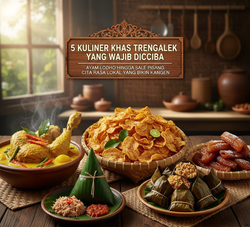 5 Kuliner Khas Trenggalek yang Wajib Dicoba, Ayam Lodho hingga Sale Pisang, Cita Rasa Lokal yang Bikin Kangen