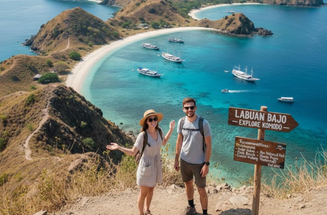 Wisata Labuan Bajo menawarkan Padar Island, Pink Beach, Komodo Island, hingga Kanawa Island dalam trip seharian penuh pesona alam.
