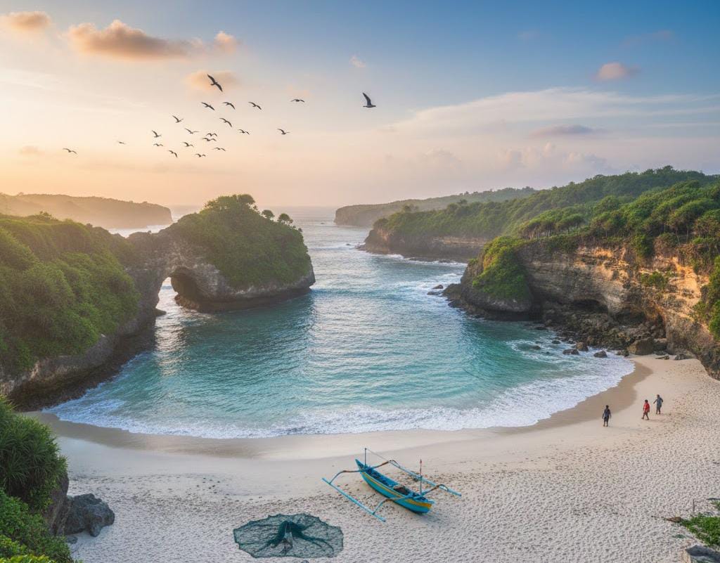 7 Wisata Gunung Kidul Paling Hits Sekali Jalan, Dari Jungwok Blue Ocean hingga Pantai Indrayanti yang Bikin Liburan Makin Hemat