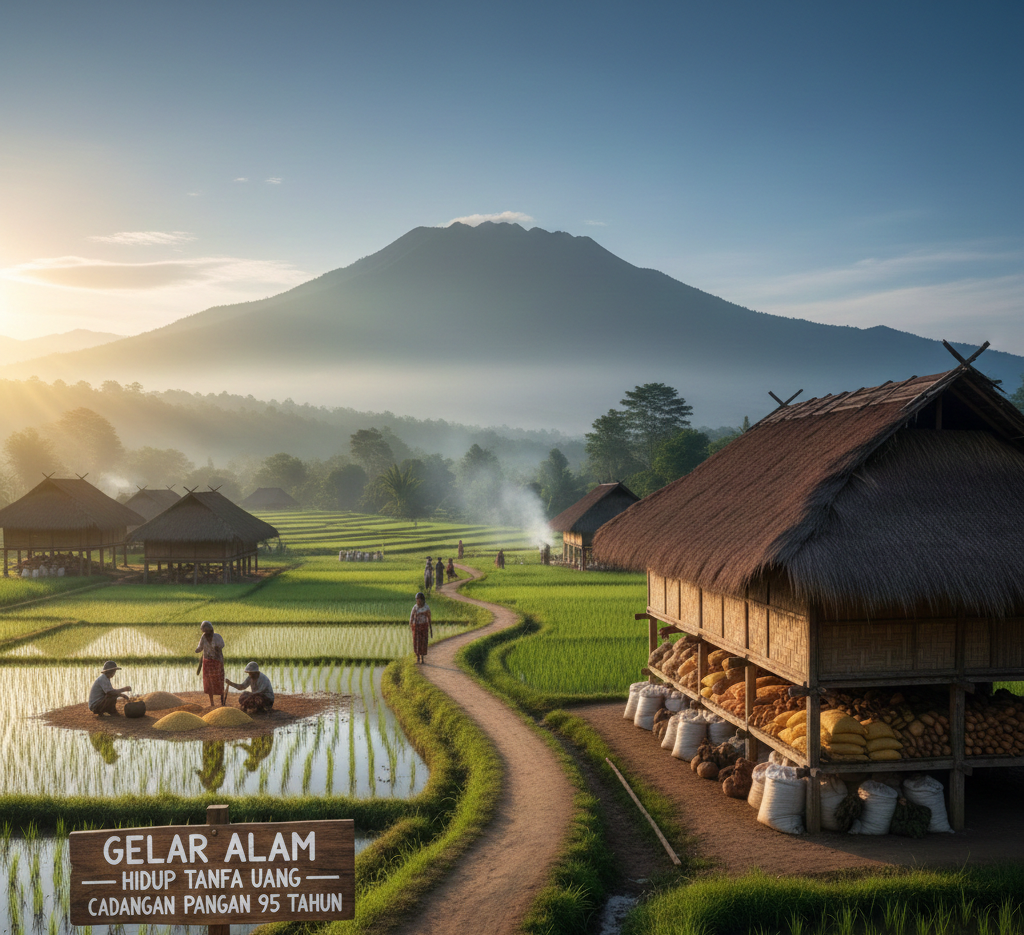 Menyusuri Desa Adat Gelar Alam di Kaki Gunung Halimun, Hidup Tanpa Uang, Punya Cadangan Pangan 95 Tahun