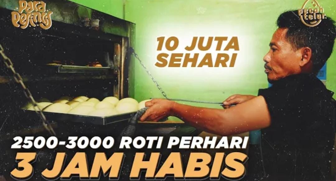 Usaha roti Trenggalek ini berawal dari modal Rp6 juta, kini mampu meraup omzet hingga Rp10 juta per hari dari hajatan dan event besar.
