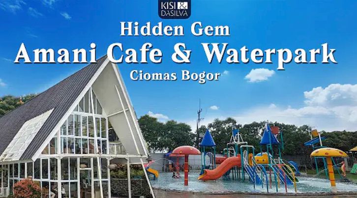 Amani Cafe Bogor ramah anak! Ada waterpark, kolam renang, indoor AC, menu lengkap, tiket masuk mulai Rp15 ribu.