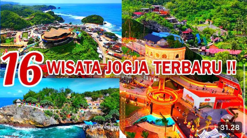 16 destinasi wisata terbaru dan terpopuler di Jogja tahun 2025: pantai, tebing, air terjun, Malioboro, hingga kuliner viral!