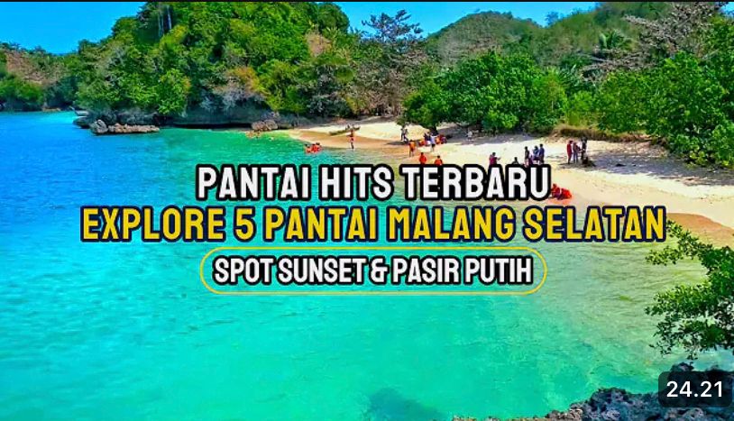 Jelajahi pantai viral Malang Selatan: Teluk Asmara, Tiga Warna, Gatra, Celungup, hingga Tanjung Penyu. Pasir putih & view cantik!