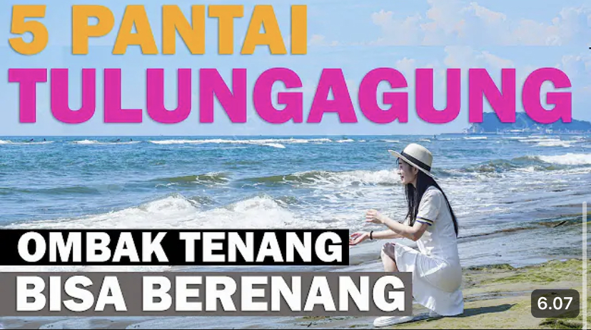 5 pantai Tulungagung ombak tenang untuk liburan! Ada Midodaren, Sidem, Gemah, Sanggar, dan Sine. Cek tiket & spotnya!