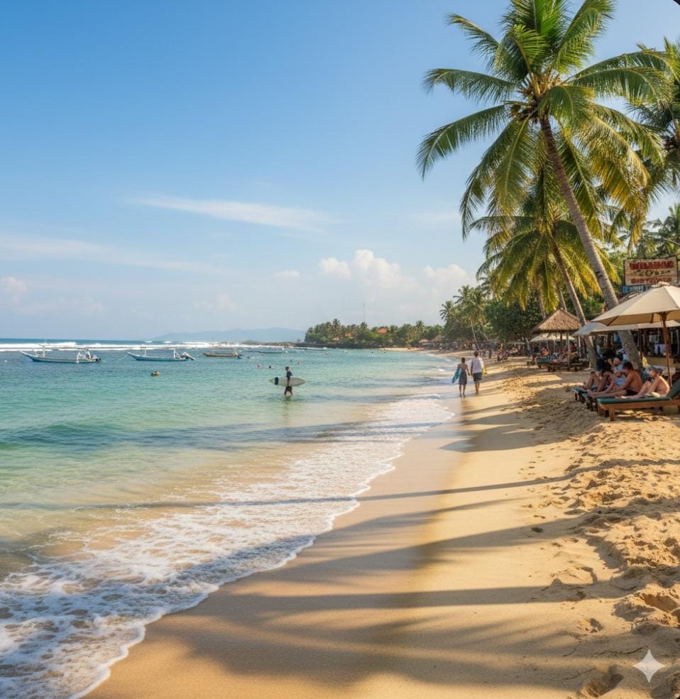 Pantai Pandawa Bali kembali ramai. Simak harga tiket terbaru, jalur baru ke Tanah Barak, aktivitas wisata, dan spot foto tebing viral.