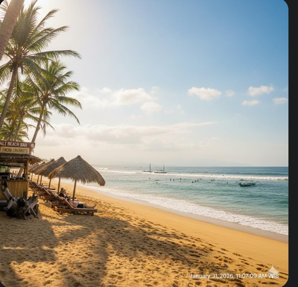 Deretan Pantai Bali terbaru yang mulai naik daun, dari pantai gratis hingga privat, cocok untuk liburan tenang dan anti mainstream.