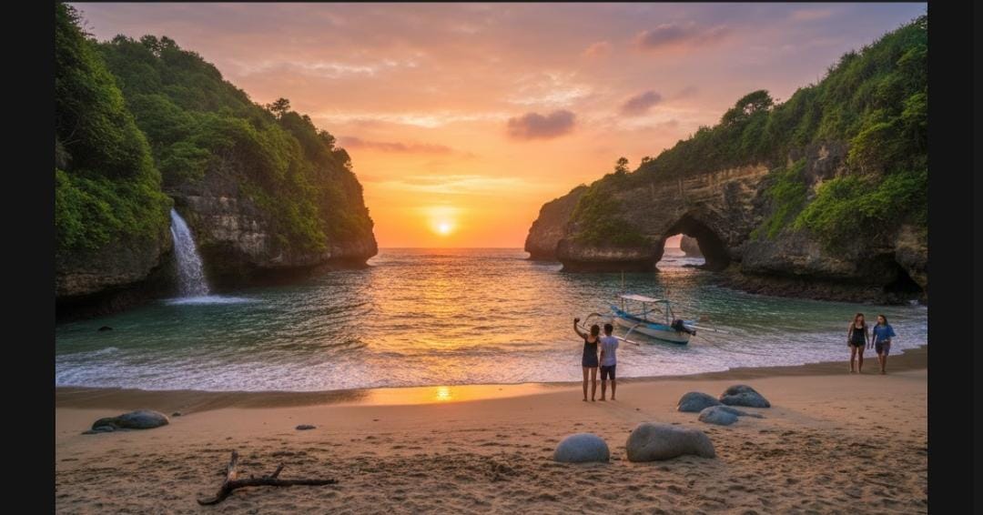 Wisata Pacitan menawarkan pantai, gua, hingga Sungai Maron yang dijuluki Amazon Indonesia, cocok untuk liburan alam dan keluarga.