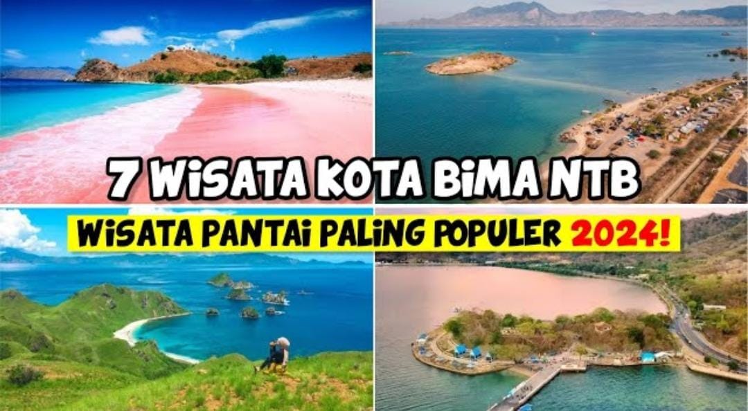 Wisata Pantai Kota Bima menyuguhkan Pantai Lariti, Pantai Pink, hingga Pantai Wane dengan pesona unik dan fenomena alam langka.