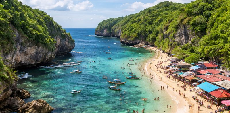 Gesing Wonderland Gunungkidul 2026 Makin Njenggelek, Spot Foto Gratis, Biang Lala Tepi Laut hingga Villa Kapal Pertama di Jogja